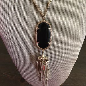 Kendra Scott Rayne Necklace - Black